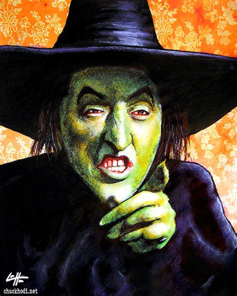 Shining wicked witch of the west